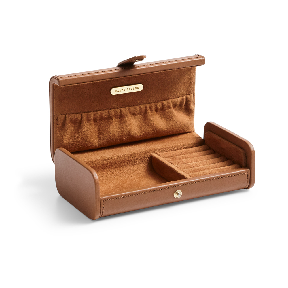 

Ralph Lauren Home Ryan Travel Box Saddle